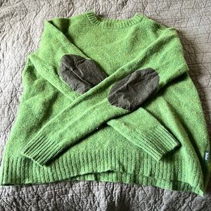 Green Woolrich Sweater